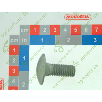 Гвинт з напівкруглою головкою M12x30 8,8 DIN603 10562047/30562047