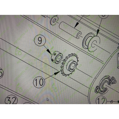 Муфта зєднувальна з 6-гр. отвором 22mm