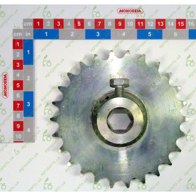 Зірочка під 6-гранний вал Z=26 t=15,875 5/8" 5150-26/66004149/65009577 ORIGINAL