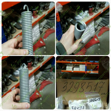 Пружина розтягу 6x33x208 90grd Zn